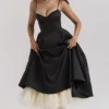 Mademoiselle Black Tulle Midi Dress Mademoiselle Black Tulle Midi Dress