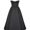 Mademoiselle Black Tulle Midi Dress Mademoiselle Black Tulle Midi Dress