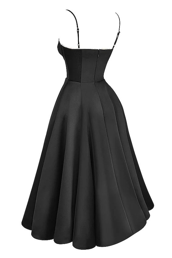 Mademoiselle Black Tulle Midi Dress Mademoiselle Black Tulle Midi Dress