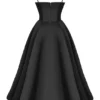 Mademoiselle Black Tulle Midi Dress Mademoiselle Black Tulle Midi Dress