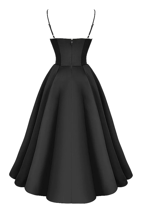Mademoiselle Black Tulle Midi Dress Mademoiselle Black Tulle Midi Dress