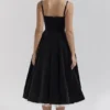 Mademoiselle Black Velvet Tulle Midi Dress + Bolero Mademoiselle Black Velvet Tulle Midi Dress + Bolero