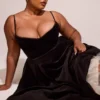 Mademoiselle Black Velvet Tulle Midi Dress + Bolero Mademoiselle Black Velvet Tulle Midi Dress + Bolero