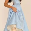 Mademoiselle Cinderella Blue Tulle Midi Dress Mademoiselle Cinderella Blue Tulle Midi Dress