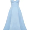 Mademoiselle Cinderella Blue Tulle Midi Dress Mademoiselle Cinderella Blue Tulle Midi Dress