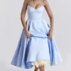 Mademoiselle Cinderella Blue Tulle Midi Dress Mademoiselle Cinderella Blue Tulle Midi Dress