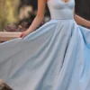 Mademoiselle Cinderella Blue Tulle Midi Dress Mademoiselle Cinderella Blue Tulle Midi Dress