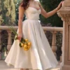 Mademoiselle White Tulle Midi Dress Mademoiselle White Tulle Midi Dress