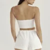 Mae White Broderie Anglaise Shorts Mae White Broderie Anglaise Shorts