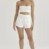 Mae White Broderie Anglaise Shorts Mae White Broderie Anglaise Shorts