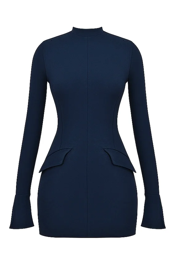 Mahalia Navy Mini Dress Mahalia Navy Mini Dress