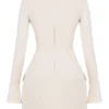 Mahalia Vintage Cream Mini Dress