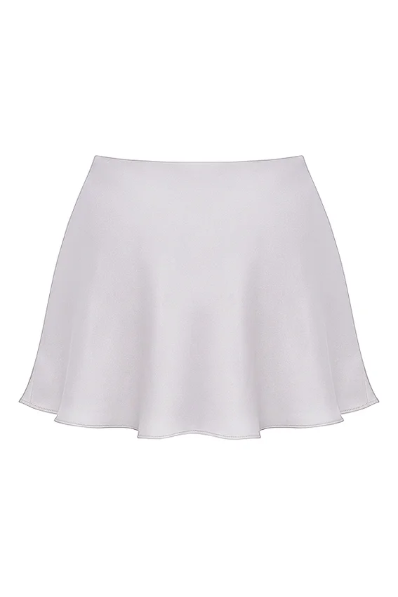 Malala Off White Mini Skirt Malala Off White Mini Skirt
