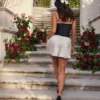 Malala Off White Mini Skirt Malala Off White Mini Skirt