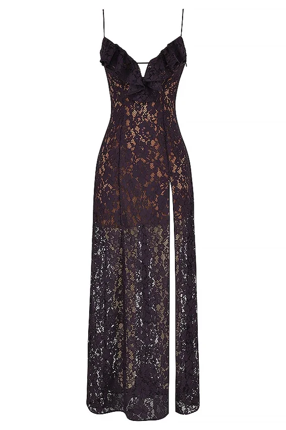 Malia Night Shade Lace Maxi Dress Malia Night Shade Lace Maxi Dress