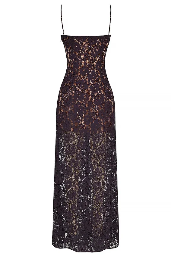 Malia Night Shade Lace Maxi Dress Malia Night Shade Lace Maxi Dress