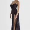 Malia Night Shade Lace Maxi Dress Malia Night Shade Lace Maxi Dress