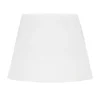 Mallie White Linen A-Line Mini Skirt
