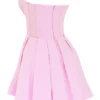 Mar Cotton Candy Twill Strapless Mini Dress Mar Cotton Candy Twill Strapless Mini Dress