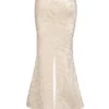 Mara Ivory Metallic Jacquard Maxi Skirt Mara Ivory Metallic Jacquard Maxi Skirt