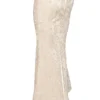 Mara Ivory Metallic Jacquard Maxi Skirt Mara Ivory Metallic Jacquard Maxi Skirt