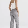 Mara Silver Metallic Lace Trousers Mara Silver Metallic Lace Trousers