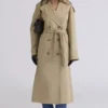 Marais Camel Belted Full Trench Coat