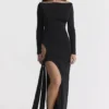 Marella Black Cutout Maxi Dress Marella Black Cutout Maxi Dress