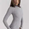 Marie-Louise Light Grey Bodycon Maxi Dress Marie-Louise Light Grey Bodycon Maxi Dress