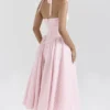 Marilyn Strawberry Shortcake Gingham Halter Midi Sundress Marilyn Strawberry Shortcake Gingham Halter Midi Sundress