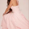 Marilyn Strawberry Shortcake Gingham Halter Midi Sundress Marilyn Strawberry Shortcake Gingham Halter Midi Sundress