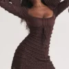 Marisa Espresso Lace Dress Marisa Espresso Lace Dress