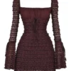 Marisa Espresso Lace Dress Marisa Espresso Lace Dress