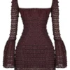 Marisa Espresso Lace Dress Marisa Espresso Lace Dress