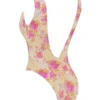 Martinique Floral Print Plunge Swimsuit Martinique Floral Print Plunge Swimsuit