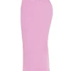 Mathilda Pink Lace Trim Maxi Skirt Mathilda Pink Lace Trim Maxi Skirt