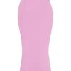 Mathilda Pink Lace Trim Maxi Skirt Mathilda Pink Lace Trim Maxi Skirt