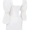 Matilda White Puff Sleeve Corset Dress Matilda White Puff Sleeve Corset Dress