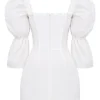 Matilda White Puff Sleeve Corset Dress Matilda White Puff Sleeve Corset Dress