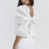 Matilda White Puff Sleeve Corset Dress Matilda White Puff Sleeve Corset Dress