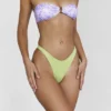 Delphi Olive Ruched Bikini Bottom Delphi Olive Ruched Bikini Bottom