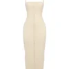 Mia Ecru Halter Maxi Dress Mia Ecru Halter Maxi Dress