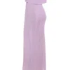 Micah Orchid Ladder Knit Maxi Dress