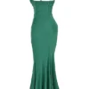 Milena Forest Corset Maxi Dress Milena Forest Corset Maxi Dress