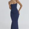 Milena Navy Corset Maxi Dress Milena Navy Corset Maxi Dress