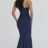 Milena Navy Corset Maxi Dress Milena Navy Corset Maxi Dress