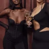 Mina Black Structured Corset Mina Black Structured Corset