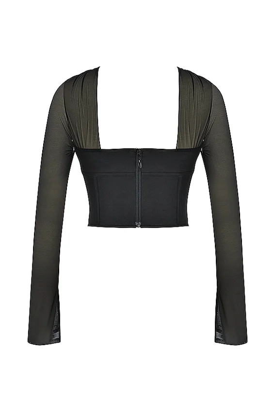 Mina Black Structured Corset Mina Black Structured Corset