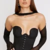 Mina Black Structured Corset Mina Black Structured Corset