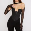 Mina Black Structured Corset Mina Black Structured Corset